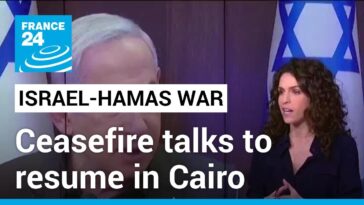 Las conversaciones sobre el alto el fuego en Gaza se reanudarán en El Cairo tras la luz verde de Netanyahu
