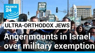 'Llevar la carga': crece la ira en Israel por la exención militar para los ultraortodoxos