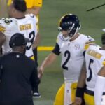Los Steelers se despiden efectivamente de Mason Rudolph mientras saludan a Russell Wilson