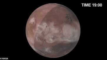 Marte no tiene agua corriente en su superficie, pero su atmósfera contiene pequeñas cantidades de hielo de agua.  Hacer que el planeta sea habitable requeriría que los humanos desbloquearan el agua congelada en la atmósfera y debajo de la superficie del planeta.