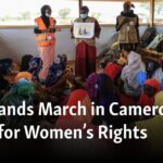 Miles de personas marchan en Camerún para presionar por los derechos de las mujeres