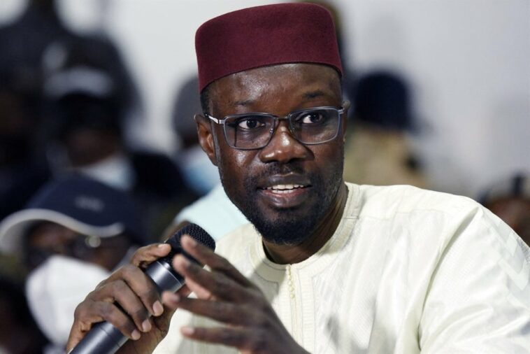 Senegalese opposition leader Ousmane Sonko. (Seyllou/ AFP)