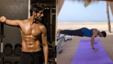 FYI, Kartik Aaryan Is The Sort Of Person Who Works Out In Goa On Holiday. See LOL Post