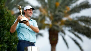 Scheffler is the reigning champion after a dominant victory at last year's tournament. - Jared C. Tilton/Getty Images