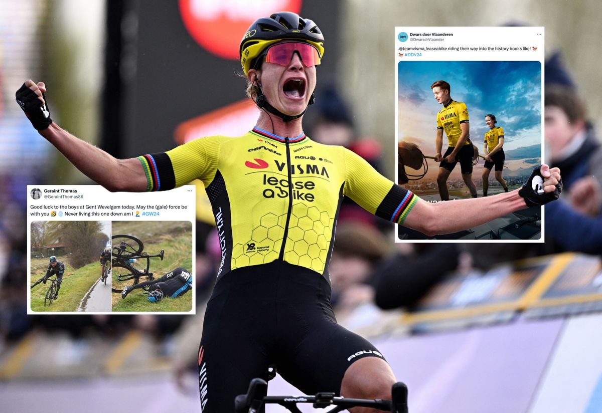 Tweets de la semana: Marianne Vos sigue siendo la jefa, Lorena Wiebes elogia y Geraint Thomas lanza una advertencia
