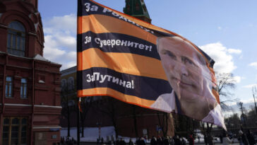 Un pequeño gesto y un poderoso símbolo de la oposición rusa