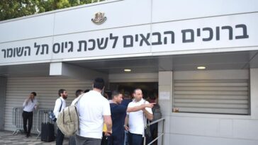 Haredim at IDF recruitment office at Tel Hashomer  credit: IDF Spokesperson