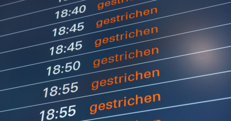 Ver.di anuncia huelgas inminentes que afectarán a 8 aeropuertos alemanes