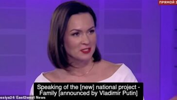 Natalya Litovko, de 43 años, anunció que ella y su esposo se habían sentido inspirados por el llamado del líder del Kremlin en su discurso sobre el estado de la nación a cumplir con su deber patriótico y procrear.