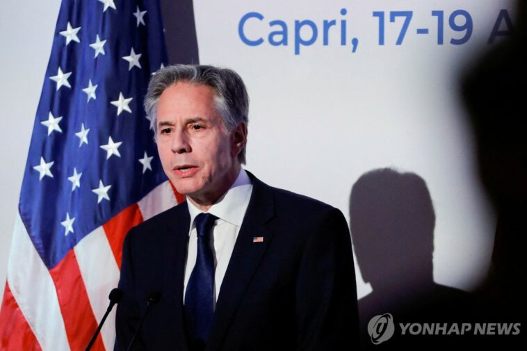 Blinken to discuss N. Korea, Taiwan, Middle East during China visit next week: official