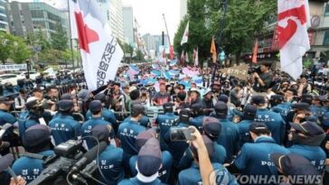 Police vow stern responses ahead of massive Labor Day rallies