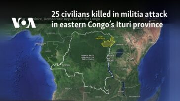25 civiles muertos en ataque de milicias en la provincia de Ituri, en el este del Congo