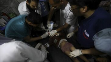 Al menos 22 personas muertas en la Franja de Gaza, 18 de ellas niños