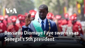 Bassirou Diomaye Faye juramentado como quinto presidente de Senegal