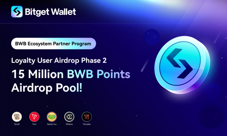 Bitget Wallet lanza lanzamiento aéreo de puntos BWB, fortaleciendo la colaboración con Ethena - CoinJournal