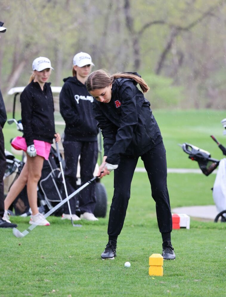 Roland-Story sophomore girls golfer Brinley Carlson was voted the Ames Tribune's female Athlete of the Week for the week of April 8-14.