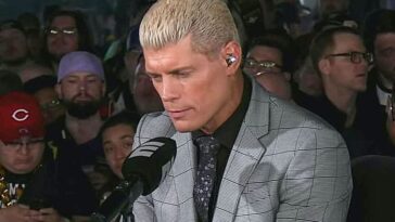 Cody Rhodes habla sobre los planes para el próximo retador después de WrestleMania 40 el domingo