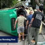 Conductor de Hong Kong arrestado después de un atropello con fuga hirió a 6 pasajeros de un minibús