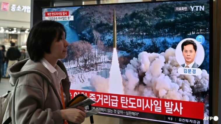 Corea del Norte lanza misil balístico de medio alcance