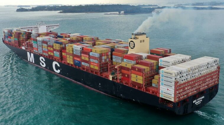 Crisis del Mar Rojo: los buques portacontenedores que viajan entre Asia y el Mediterráneo emiten un 63% más de emisiones