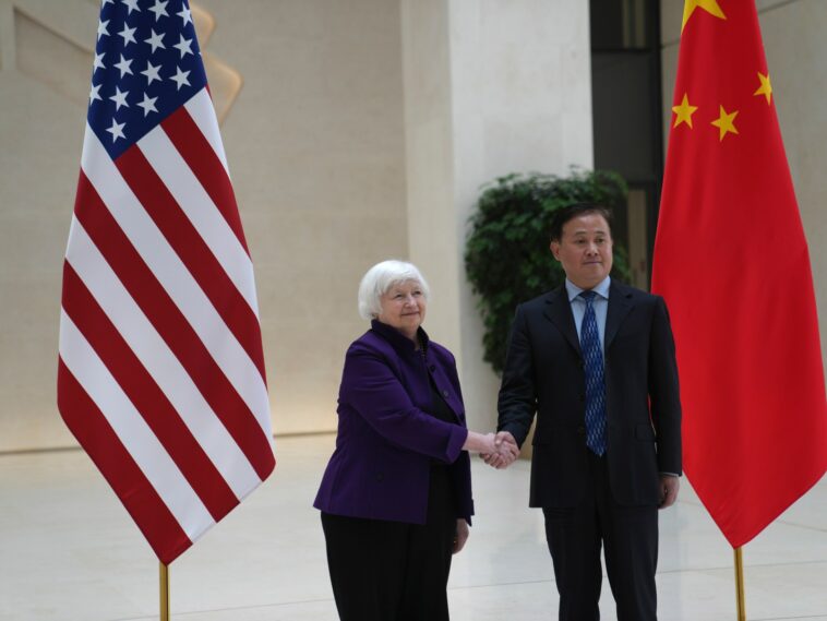 Del comercio injusto a TikTok: el viaje a China de la secretaria del Tesoro de EE.UU., Yellen
