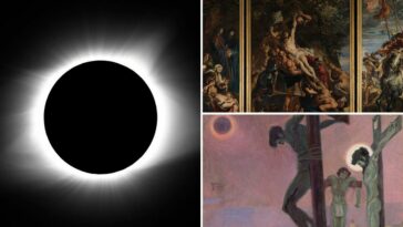 Eclipse total del arte: por qué el sol que desaparece cautiva a los artistas