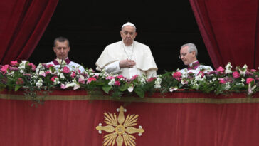 El Papa pide "garantizar" la ayuda humanitaria a Gaza en su discurso de Pascua