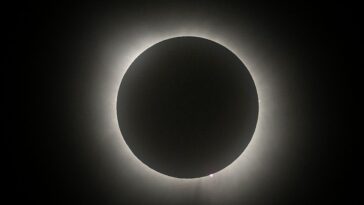 EAGLE PASS, TEXAS: se ve un eclipse solar total en Estados Unidos