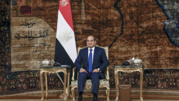 El presidente egipcio Abdel Fattah al-Sisi juramentará su tercer mandato