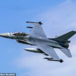 Un oficial militar ucraniano dijo que los aviones de combate F-16