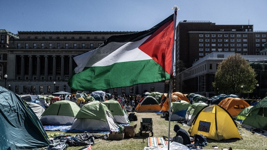 Guerra en Gaza: escaramuzas en UCLA durante el fin de semana de protestas en campus estadounidenses
