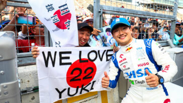 HECHOS Y ESTADÍSTICAS: Tsunoda deja claro su punto en casa mientras Verstappen iguala el hat-trick de Schumacher en Suzuka