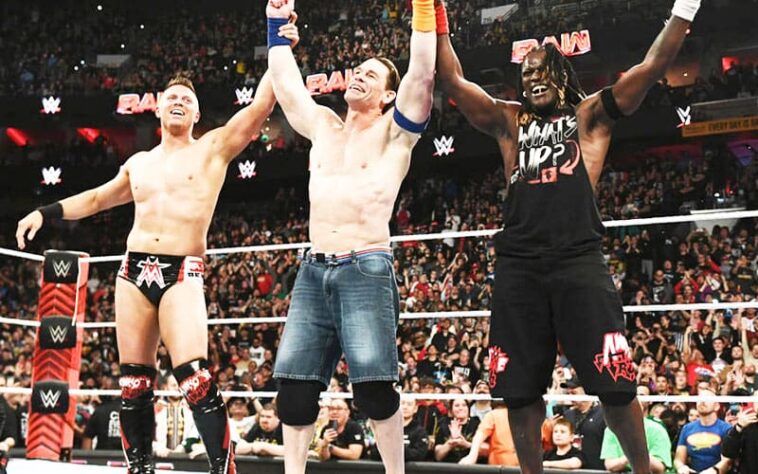 John Cena alcanza un hito con una inesperada aparición en WWE RAW el 4/8