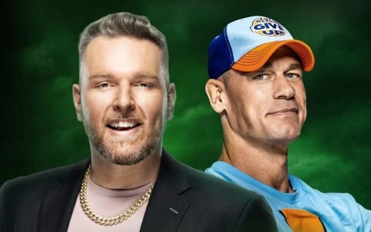 John Cena aparece en The Pat McAfee Show en el evento mundial de la WWE del 8 de abril