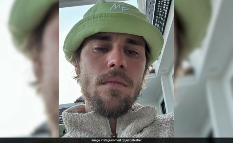 Justin Bieber Posted A Crying Selfie.