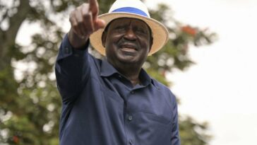 Kenyan opposition leader Raila Odinga.(Simon Maina/AFP)