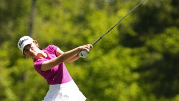 La estrella del golf femenino de Michigan, Monet Chun, logra un 61 (!!!) en un torneo