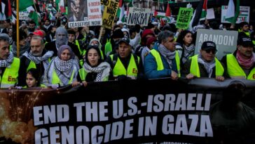 La mayoría de los estadounidenses dicen que se deberían permitir los discursos que se oponen al derecho de Israel a existir y al Estado palestino.
