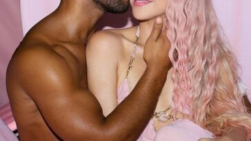 Shakira y Lucien Laviscount entablaron un romance después de conocerse en el set de su video musical para Punteria en febrero (en la foto)