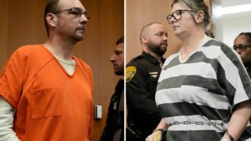 Los padres del tirador de la escuela de Michigan condenados a al menos 10 años de prisión
