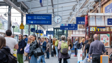 Los trenes alemanes registran un número récord de pasajeros en 2023