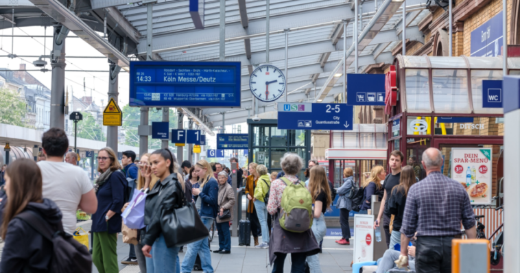 Los trenes alemanes registran un número récord de pasajeros en 2023
