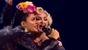 Madonna And Salma Hayek Set The Stage On Fire. Can You Feel The Heat?