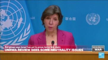 Se encontraron problemas de 'neutralidad' en la UNRWA, pero no hay pruebas de terrorismo, dice una revisión