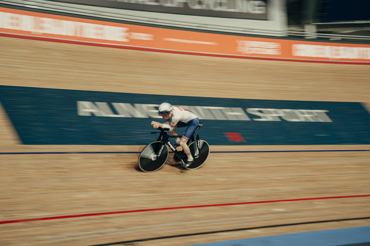 Se presenta oficialmente la bicicleta de pista del equipo GB para los Juegos Olímpicos de París
