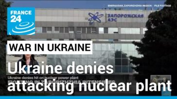 Ucrania niega haber atacado planta nuclear controlada por Rusia