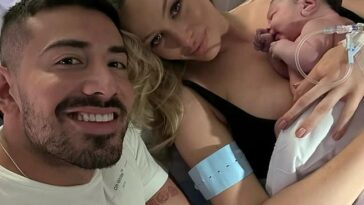 Simone Holtznagel ha dado la bienvenida a su primer hijo con su novio, el entrenador personal Jono Castano, una niña llamada Gia.