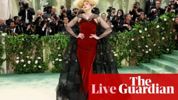 Actualizaciones en vivo de Met Gala 2024: Anna Wintour, Gwendoline Christie y una alfombra roja verde