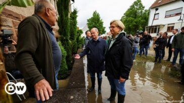 Alemania: Scholz visita el Sarre en medio de las inundaciones
