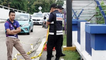 Ataque a la comisaría de policía de Johor: se dice que la madre del agresor es una singapurense de 65 años entre los sospechosos en prisión preventiva